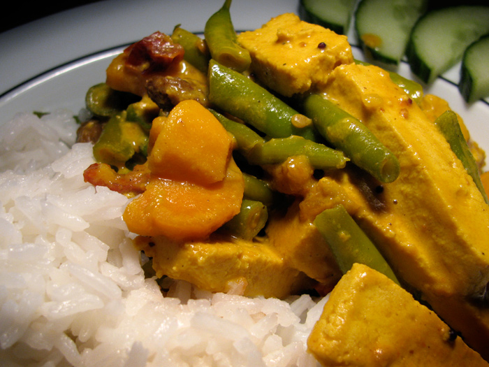 Green Bean Sweet Potato Tofu Curry The Lotus and the Artichoke