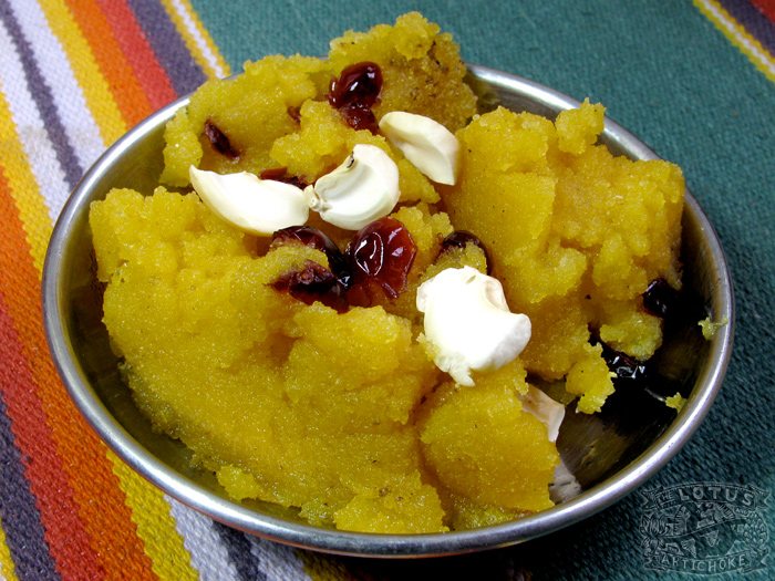 Vegan Halva Indian Sweets The Lotus And The Artichoke